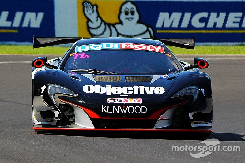 Illustration for article titled Mclaren GT3s running in the 2:02s at Mt Panorama